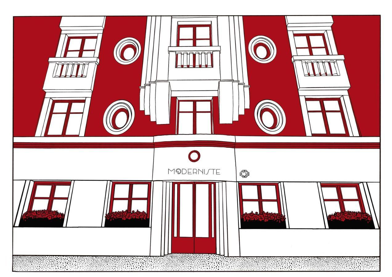 Hotel Moderniste باريس المظهر الخارجي الصورة